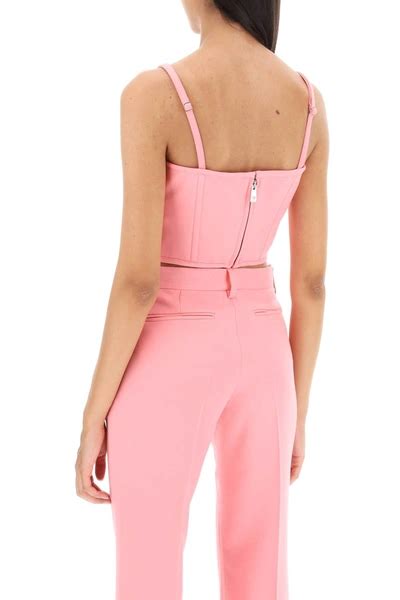 versace corset top dupe|pink versace corset with pant.